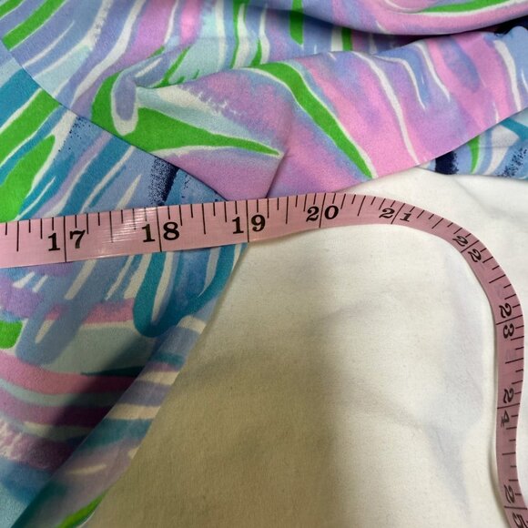 Lilly Pulitzer Heline Stretch Dress 10 Gecko Green Beach Bash NWT - Picture 11 of 12